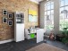 Aktenschrank >Trio< - 57x190x34,5cm (BxHxT)