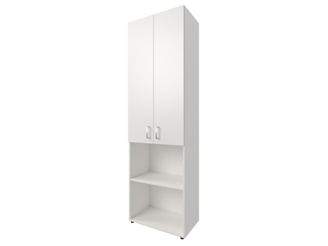 Aktenschrank >Trio< in Weiß - 57x190x34,5cm (BxHxT)