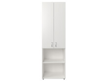 Aktenschrank >Trio< in Weiß - 57x190x34,5cm (BxHxT)