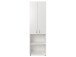 Aktenschrank >Trio< in Weiß - 57x190x34,5cm (BxHxT)