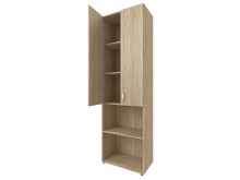 Aktenschrank >Trio< in Sonoma-Eiche - 57x190x34,5cm (BxHxT)