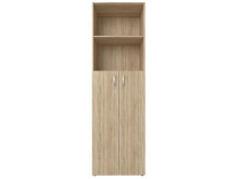 Aktenschrank >Trio< in Sonoma-Eiche - 57x190x34,5cm (BxHxT)