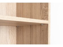 Aktenschrank >Trio< in Sonoma-Eiche - 57x190x34,5cm (BxHxT)