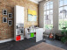 Aktenschrank >Trio< - 57x226x34,5cm (BxHxT)