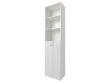 Aktenschrank >Trio< in Weiß - 57x226x34,5cm (BxHxT)