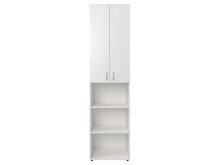 Aktenschrank >Trio< in Weiß - 57x226x34,5cm (BxHxT)