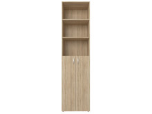 Aktenschrank >Trio< in Sonoma-Eiche - 57x226x34,5cm (BxHxT)