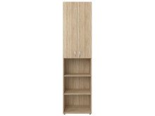 Aktenschrank >Trio< in Sonoma-Eiche - 57x226x34,5cm (BxHxT)