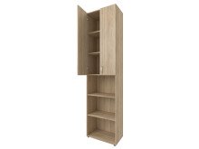 Aktenschrank >Trio< in Sonoma-Eiche - 57x226x34,5cm (BxHxT)