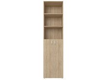 Aktenschrank >Trio< in Sonoma-Eiche - 57x226x34,5cm (BxHxT)