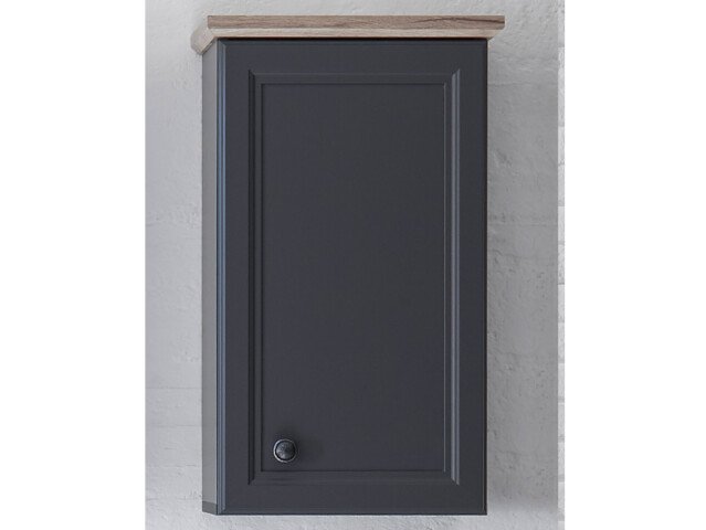 Hängeschrank >Tomlin< in grau - 41x70x24cm (BxHxT)