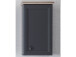 Hängeschrank >Tomlin< in grau - 41x70x24cm (BxHxT)