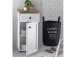 Unterschrank >Tomlin< in Weiß - 41x83x32cm (BxHxT)
