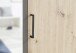 Kleiderschrank >Cilli< in Anthrazit - 119,6x196,3x53,5cm (BxHxT)