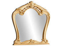 Barockspiegel >Celine< in Goldfarben aus Kunststoff - 94x108,5x8cm (BxHxT)