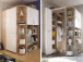 Kleiderschrank >Lasmos< in Weiß - 146x198x133cm (BxHxT)