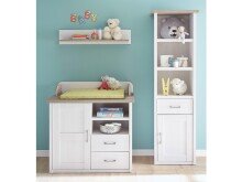 Babymöbel-Set >Lebbie< (3-teilig) in Pinie...