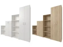 Büro-Set - 228x186,5x34,5cm (BxHxT)