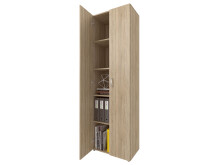 Büro-Set >Trio< in Sonoma-Eiche - 228x186,5x34,5cm (BxHxT)