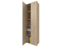 Büro-Set >Trio< in Sonoma-Eiche - 228x186,5x34,5cm (BxHxT)
