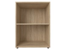 Büro-Set >Trio< in Sonoma-Eiche - 228x186,5x34,5cm (BxHxT)