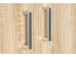 Büro-Set >Trio< in Sonoma-Eiche - 228x186,5x34,5cm (BxHxT)