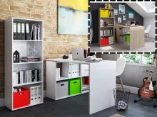 Büro-Set >Trio< - 76x33cm (HxT)