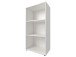 Büro-Set >Trio< in Weiß - 121x76x33cm (BxHxT)