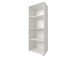 Büro-Set >Trio< in Weiß - 121x76x33cm (BxHxT)