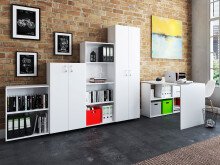 Büro-Set >Trio< in Weiß -...