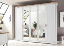 Kleiderschrank >Jasmin< in Anderson Pine -...