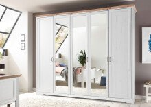 Kleiderschrank >Jasmin< in Anderson Pine -...