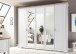 Kleiderschrank >Jasmin< in Anderson Pine - 264x220x64cm (BxHxT)