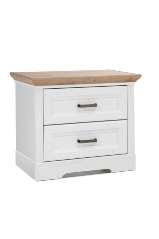 Nachtkommode >Jasmin< in Anderson Pine - 64x54x41cm (BxHxT)
