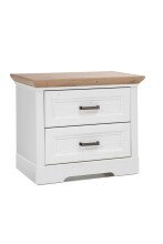 Nachtkommode >Jasmin< in Anderson Pine - 64x54x41cm...