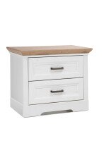 Nachtkommode >Jasmin< in Anderson Pine - 64x54x41cm...