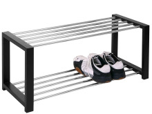 Schuhbank >Dette< aus Metall - 80x32x30cm (BxHxT)