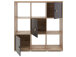 Regal >Maila< in Old Style hell - 122,5x126,5x38cm (BxHxT)