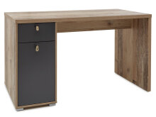 Schreibtisch >Maila< in Old Style hell - 130x75x70cm (BxHxT)