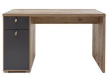 Schreibtisch >Maila< in Old Style hell - 130x75x70cm (BxHxT)