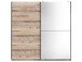Schwebetürenschrank >Renfrew< in Old Style hell - 215x210x63cm (BxHxT)