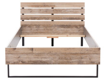 Bett >Renfrew< in Old Style hell - 146x100x213cm (BxHxT)