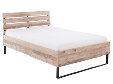Bett >Renfrew< in Old Style hell - 146x100x213cm (BxHxT)
