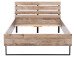 Bett >Renfrew< in Old Style hell - 146x100x213cm (BxHxT)