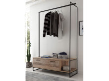 Kompaktgarderobe >Renfrew< in Old Style hell aus...
