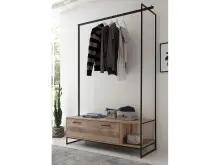 Kompaktgarderobe >Renfrew< in Old Style hell aus...