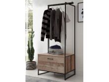 Kompaktgarderobe >Renfrew< in Old Style hell aus...