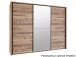 Schwebetürenschrank >Renfrew< in Old Style hell - 270x210x63cm (BxHxT)