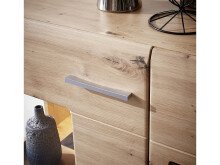 Sideboard >Springhill< in Artisan Eiche aus Metall - 170x94x42cm (BxHxT)