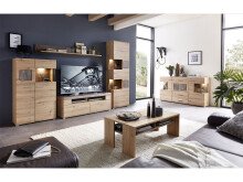 Sideboard >Springhill< in Artisan Eiche aus Metall - 170x94x42cm (BxHxT)